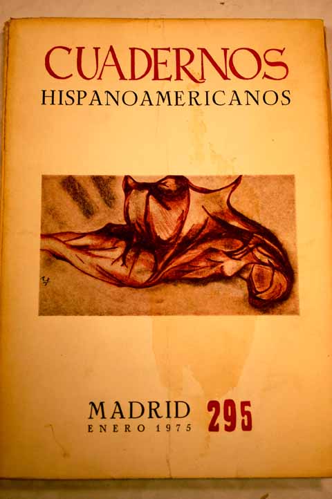 Foto Cuadernos hispanoamericanos. Revista mensual de cultura hispánica. Número 295 foto 788827