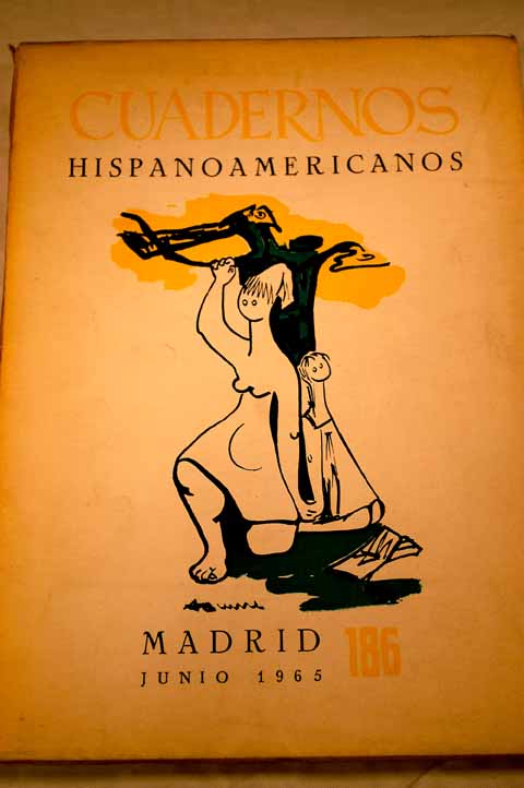 Foto Cuadernos hispanoamericanos. Revista mensual de cultura hispánica. Número 186