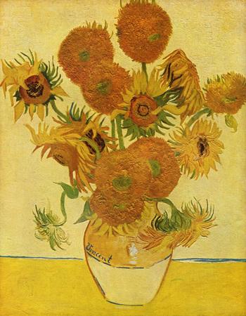 Foto Cuadro de Van Gogh Los Girasoles, reproducción de Sunflowers foto 580930