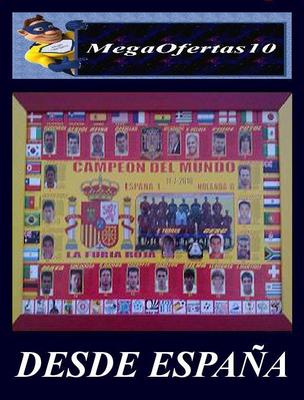 Foto Cuadro España Seleccion Española Mundial 2010 La Roja foto 670484