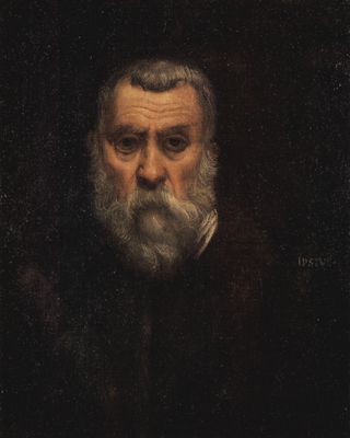 Foto Cuadro lienzo: Jacopo Tintoretto - Autorretrato - cuadro 5976 foto 574008