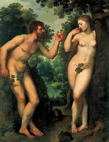 Foto Cuadros, lienzos o laminas de: Adán y Eva