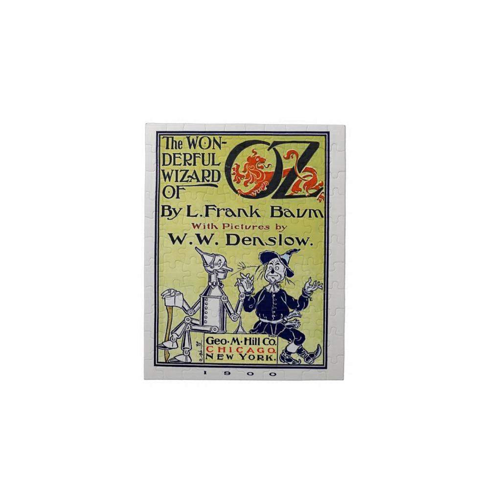 Foto Cubierta de libro de mago de Oz del vintage Puzzles Con Fotos foto 898595