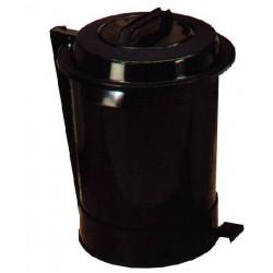 Foto Cubo industrial de basura Denox c/pedal 95 L