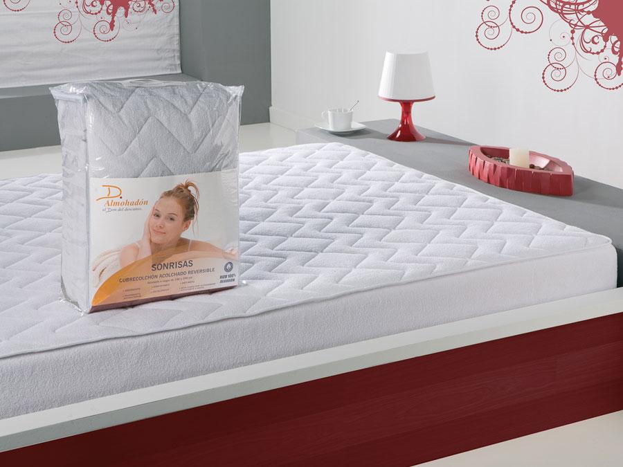Foto Cubre Colchon Reversible Sonrisas