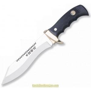 Foto Cuchillos de montaña aventurero, hoja 18 cms.