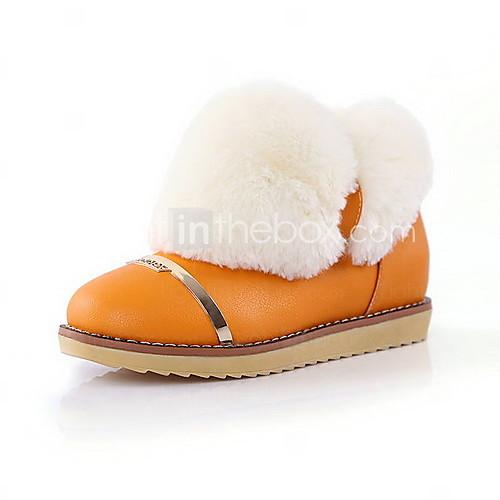 Foto Cuero planas Botas de tacón Botines de piel de Fiesta / noche zapatos (más colores) foto 868219