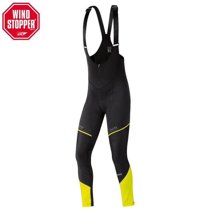 Foto Culotte largo con tirantes Gore Bike Wear Contest 2.0 So negro-amarillo neón