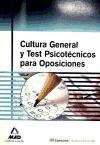 Foto Cultura General Y Test Psicotécnicos Para Oposiciones. foto 151682