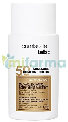 Foto Cumlaude Sunlaude Comfort Color SPF50+ Ultrafluido 50ml foto 956123