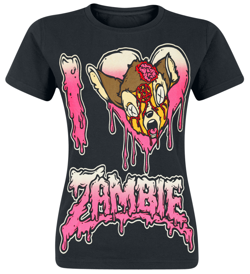 Foto Cupcake Cult: Zambie Heart - Camiseta Mujer