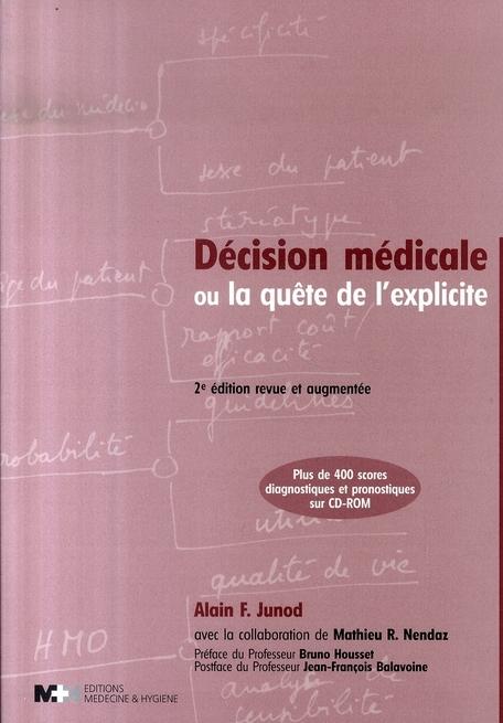 Foto Décision médicale ou la quête de l'explicite (2e édition) foto 743402