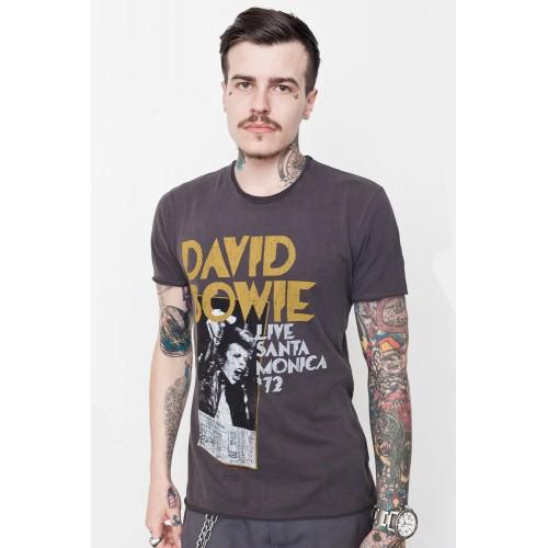 Foto David Bowie Santa Monica Amplified Tshirt for Men foto 792205