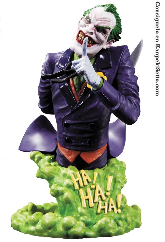 Foto Dc Comics Super Villains Busto The Joker 15 Cm foto 564469