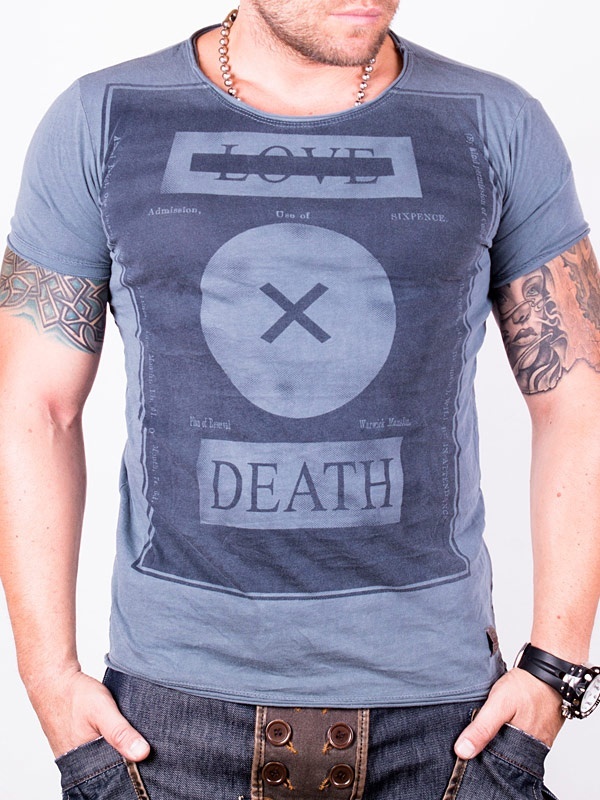 Foto Death Camiseta – Gris - S foto 436825