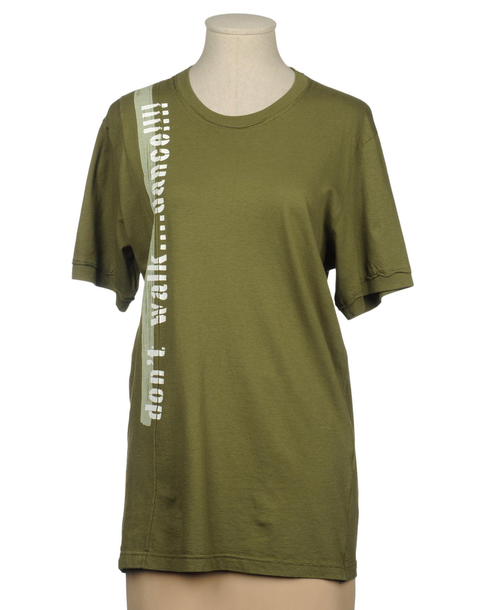 Foto Deha Camisetas De Manga Corta Mujer Verde militar foto 631097
