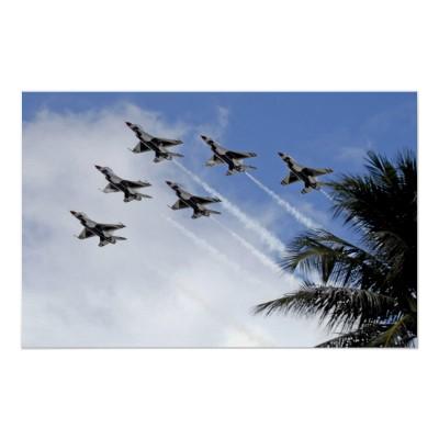 Foto Demostración del equipo de los Thunderbirds del U. Impresiones foto 307454