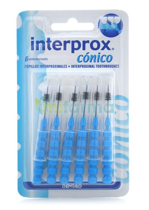 Foto Dentaid Interprox Interproximal Cepillo Conico 6 Unidades foto 512124