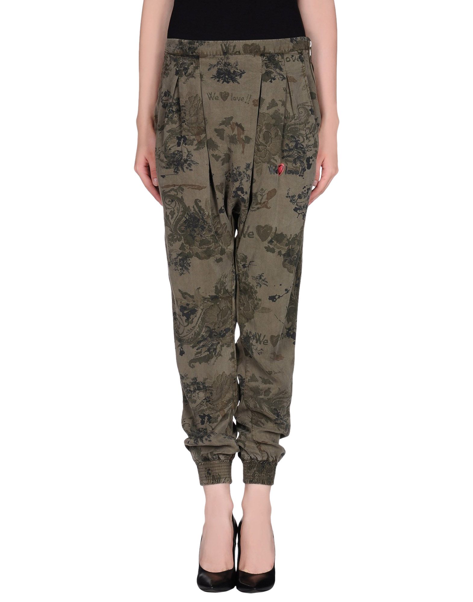 Foto Desigual Pantalones Harem Mujer Verde militar foto 912884