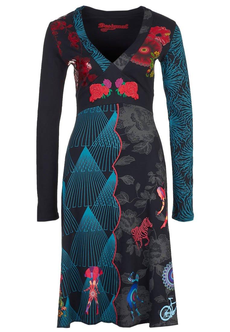 Foto Desigual Rousseau Vestido De Algodón Negro XS foto 211259