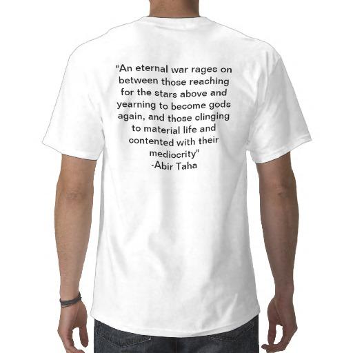 Foto Desigualdad #4 - La guerra eterna - cita de Abir T Camiseta foto 548733