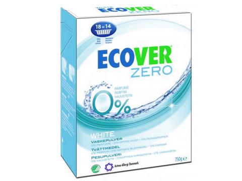 Foto Detergente polvo ZERO Ecover sin perfume 750g.