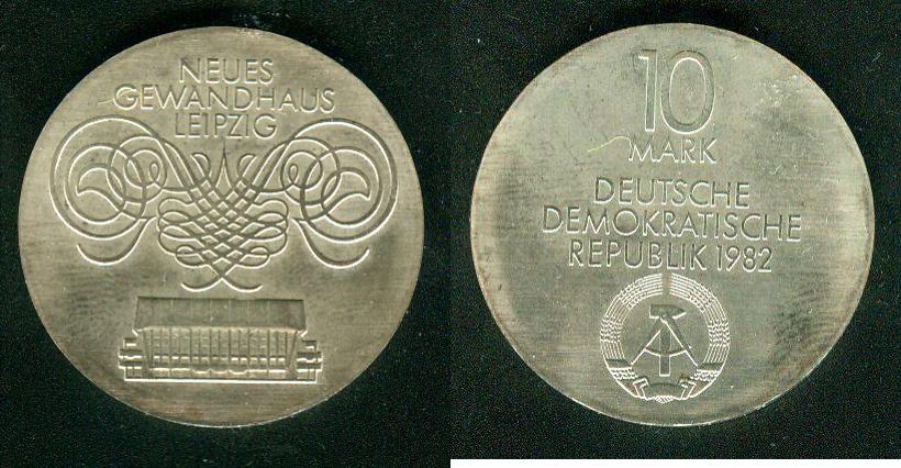 Foto Deutsche Demokratische Republik 10 Mark 1982