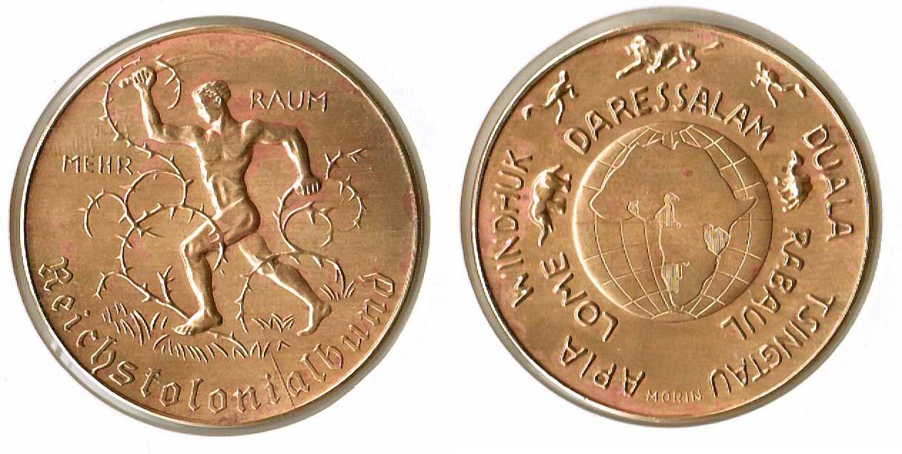 Foto Deutsche Kolonien Medaille ca 1910 foto 540616