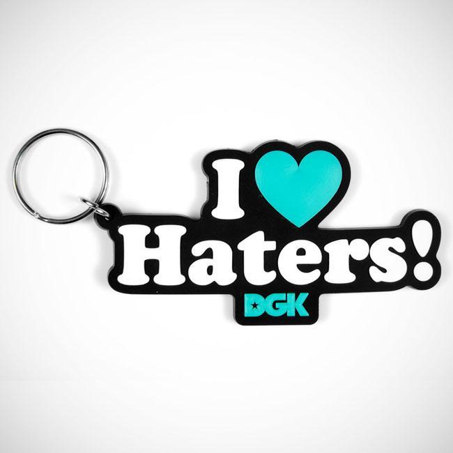 Foto Dgk I Love Haters Keyring Black/teal foto 715217