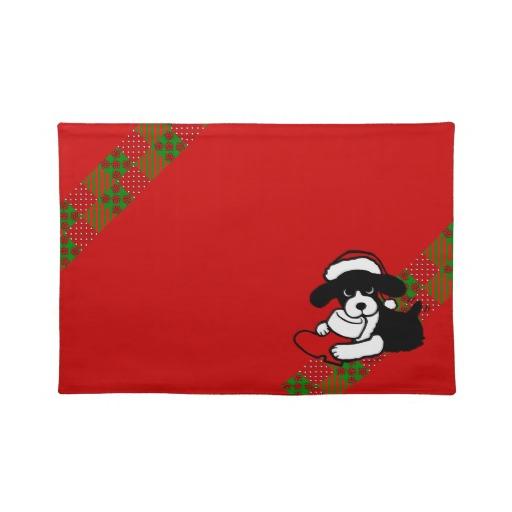 Foto Dibujo animado del navidad del perro de aguas de s Manteles foto 607645