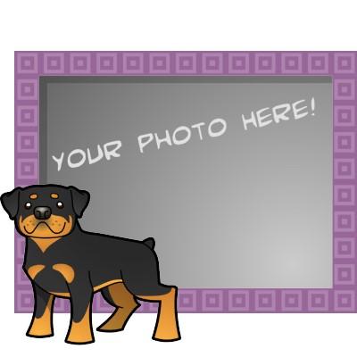 Foto Dibujo animado Rottweiler Escultura Fotográfica foto 25158