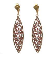 Foto Did you mean: darla gold pink crystal clip on earrings foto 688367