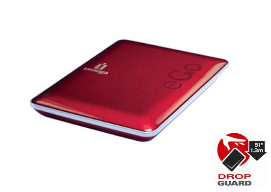 Foto Disco duro externo Iomega EGO 500Gb 2,5 Rojo