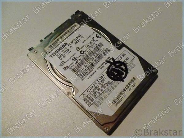 Foto disco duro mk8032gsx hdd2d32 c zk01 t 010 a0/as111g 8455mb sata 06pn8 foto 923148