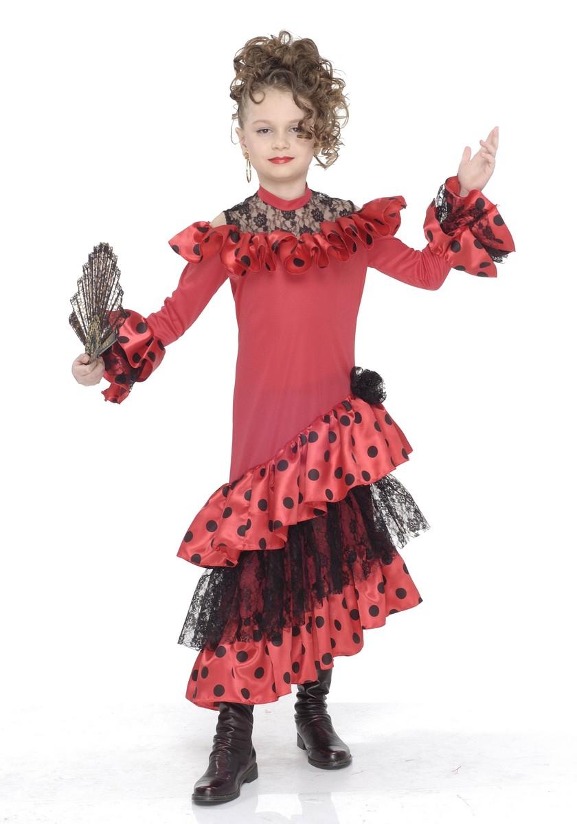 Foto Disfraz de bailaora de flamenco para niña foto 914142