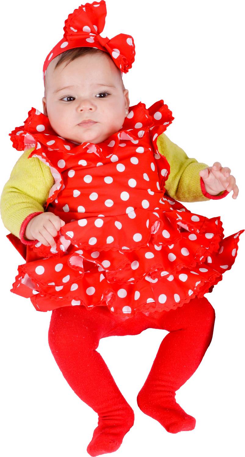 Foto Disfraz de flamenca para bebé foto 914156