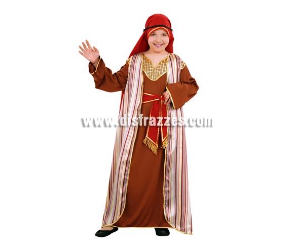 Foto Disfraz de Hebrea marrón para niñas de 3 a 4 años foto 376059