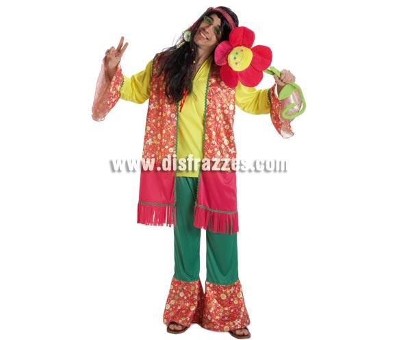 Foto Disfraz de Hippie Flor para hombre foto 841175