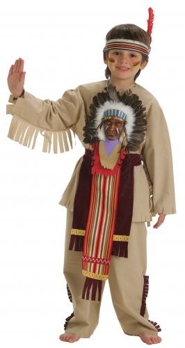 Foto Disfraz de indio invierno sioux talla 1 (3-5 años) foto 133152