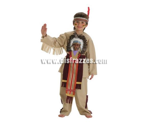 Foto Disfraz de Indio Sioux para niños de 7 a 9 años foto 201547
