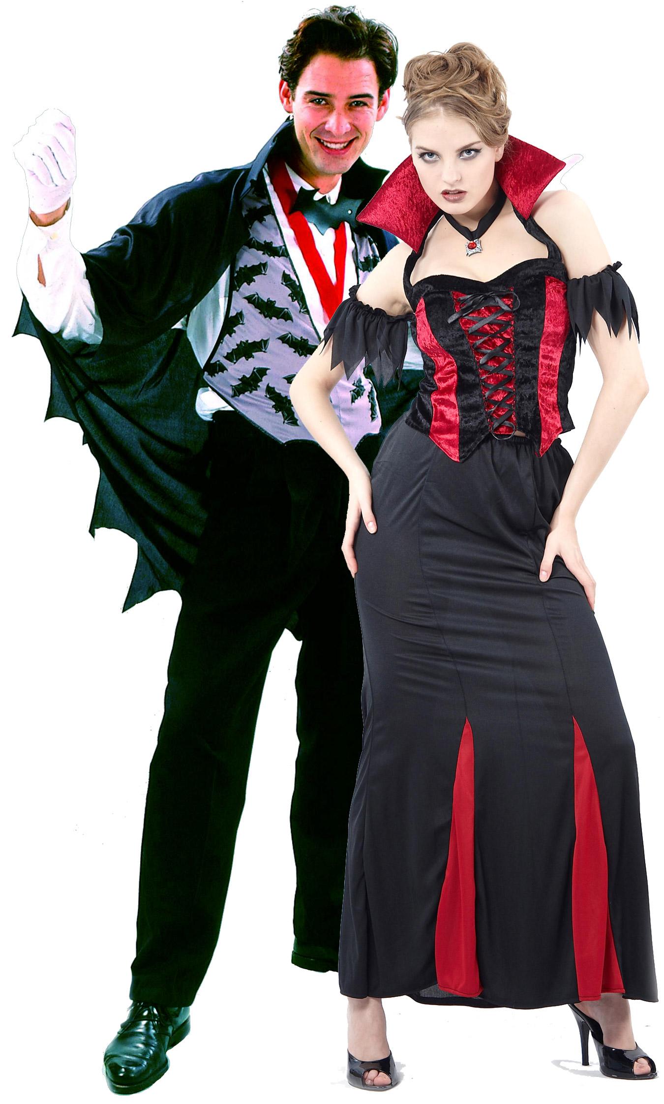 Foto Disfraz de pareja de vampiros ideal para Halloween foto 801444