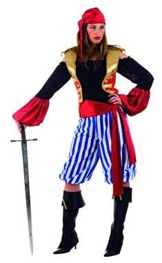 Foto Disfraz de Pirata Saqueadora Mujer Adulto foto 299430