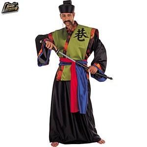 Foto Disfraz de Samurai Dorado Adulto