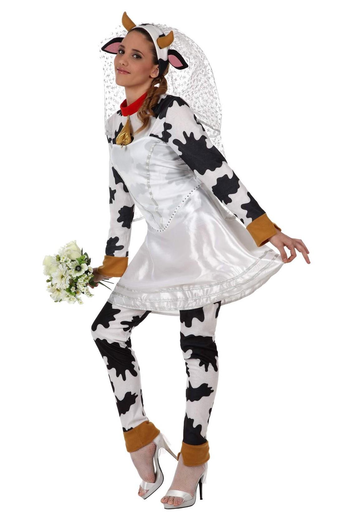 Foto Disfraz de vaca novia para mujer foto 251042