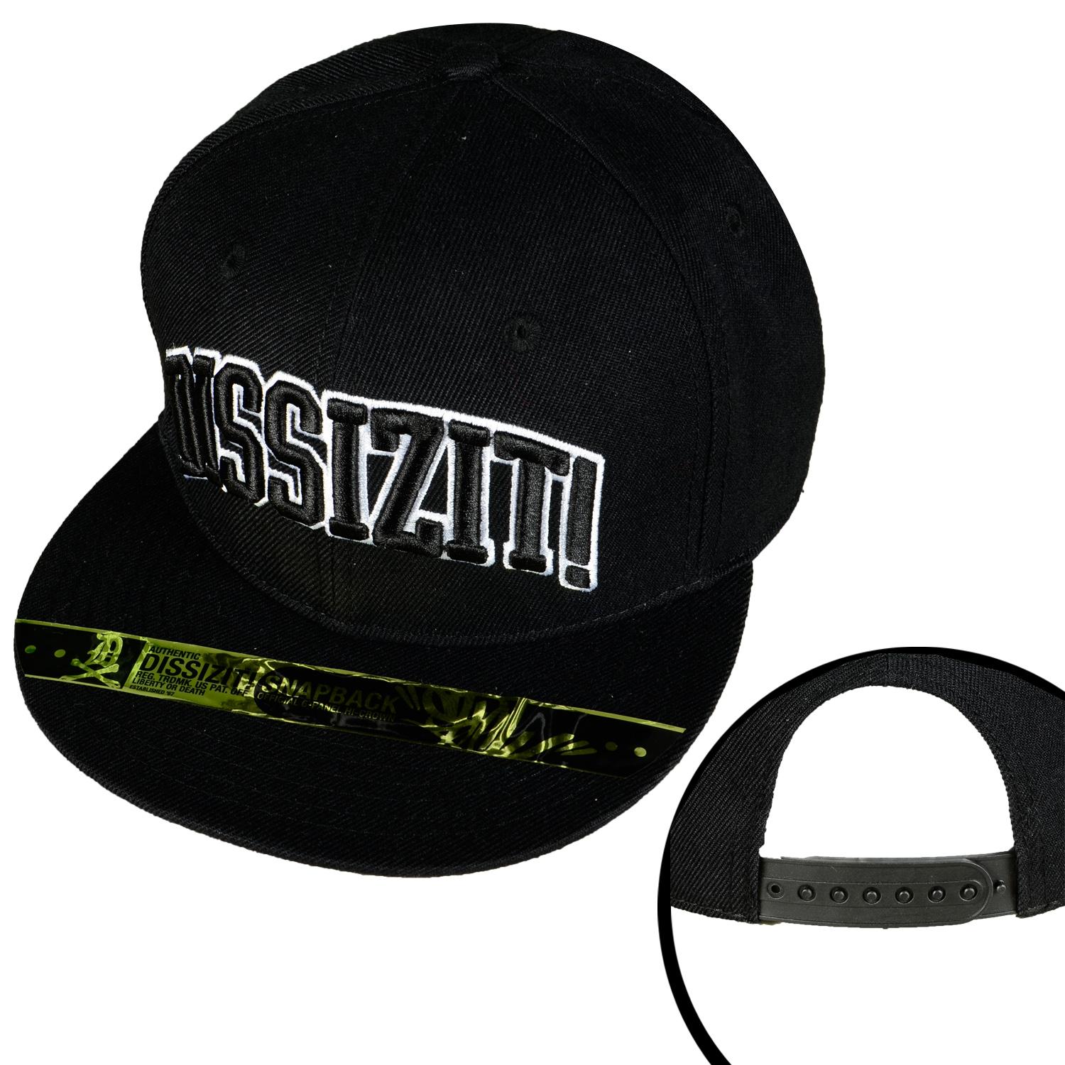 Foto Dissizit Blockbuster Snapback Cap Negro foto 245750