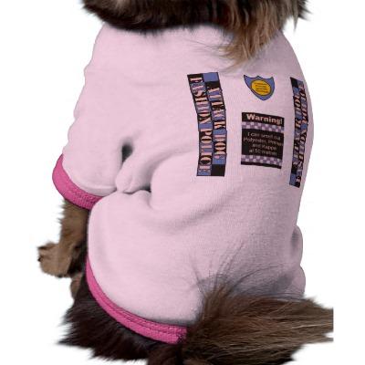 Foto División del colmillo de la policía de la moda Camisas De Mascota foto 302063