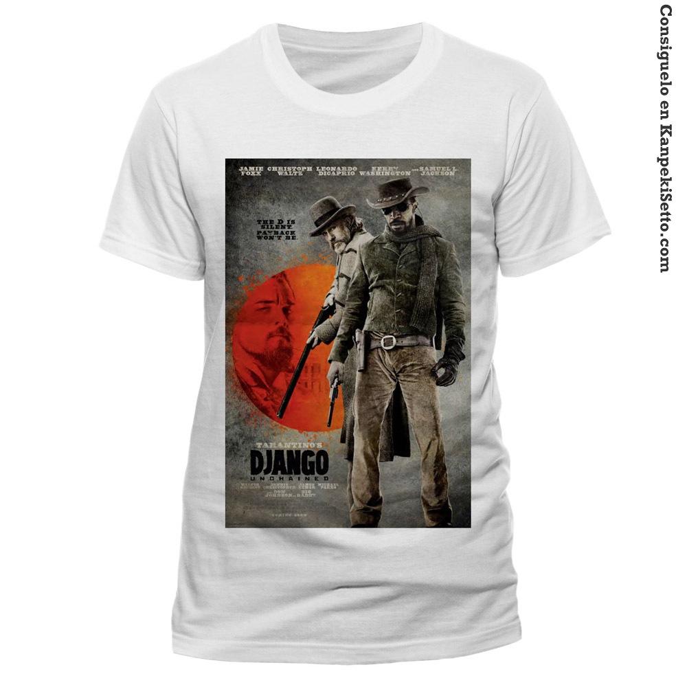Foto Django Unchained Camiseta D Is Silent Talla L foto 921248
