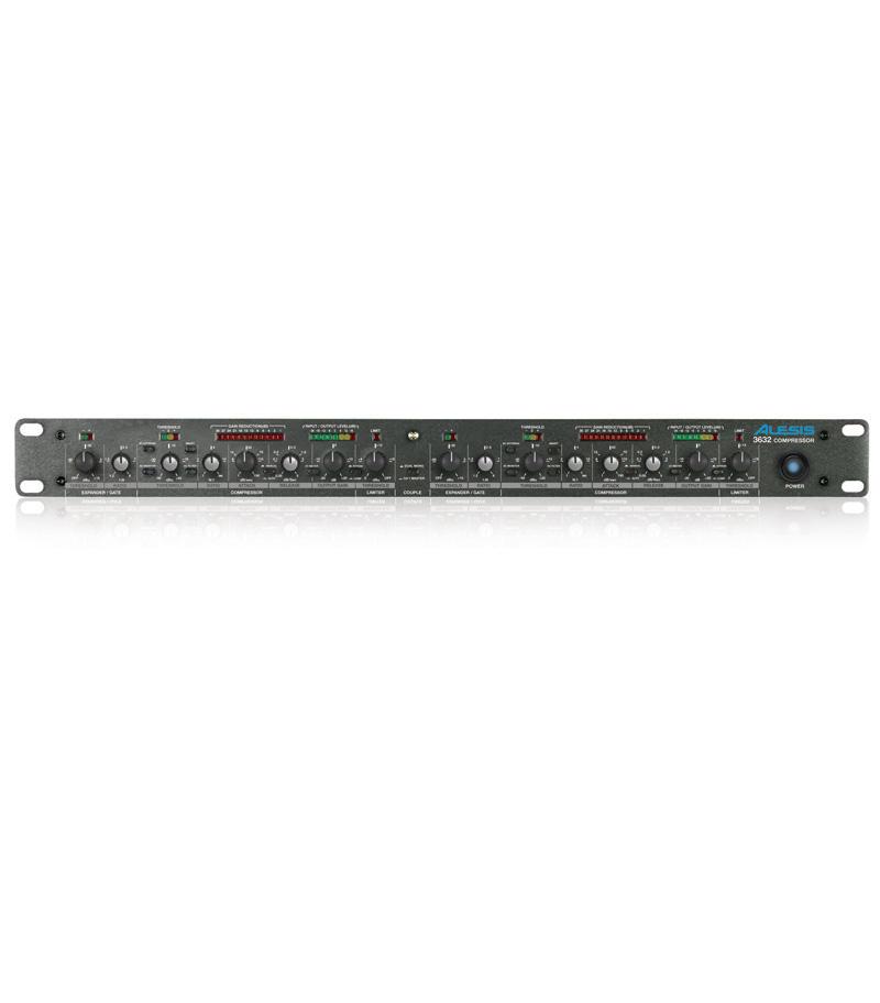 Foto doble compresor/limitador/puerta de ruido alesis compressor 3632