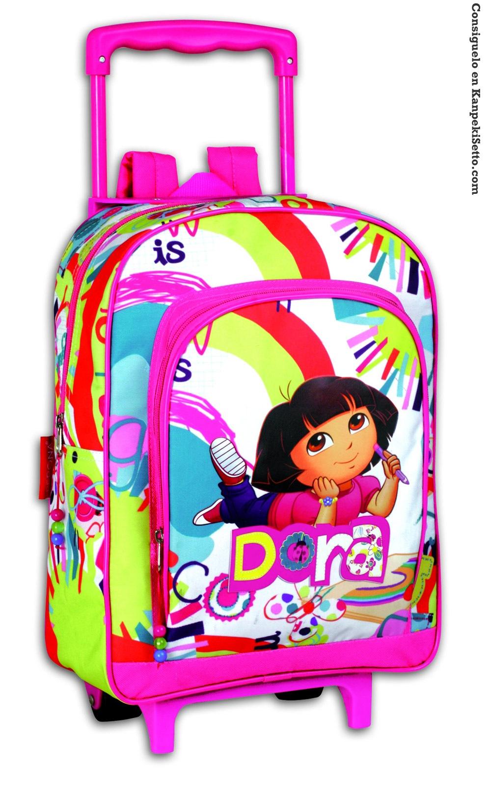 Foto Dora Mochilla Infantil Con Ruedas Paint Ii