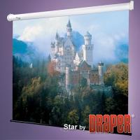 Foto Draper 209003 - star, budget manual wall screen, matt white fabric,...